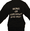 Long Sleeve Bad Boys T shirt Triumph TR8 The Wedge Shop Back
