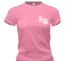 The Wedge Shop Original Female Tee Front