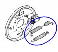 Brake Shoe Return Spring Set , 105689-90