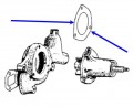 Water Pump to Housing Gasket TR3-4A,138587