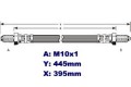 Brake Hose Front XJ 74-87 OE