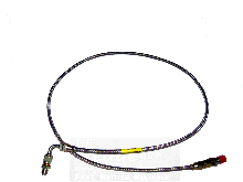 Triumph TR7 braided clutch line